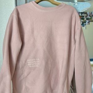 Mayfair Group Collective Pink Self Love Club Crewneck